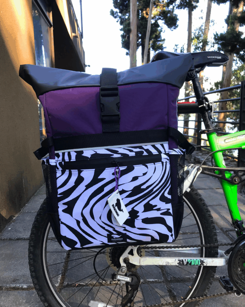 Alforja y mochila para bicicleta Kadawa