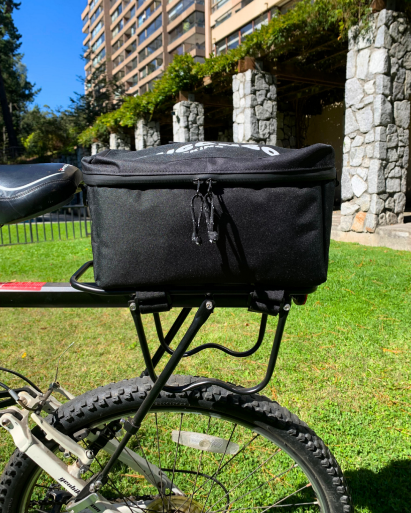Bolso bikepacking parrilla trasera