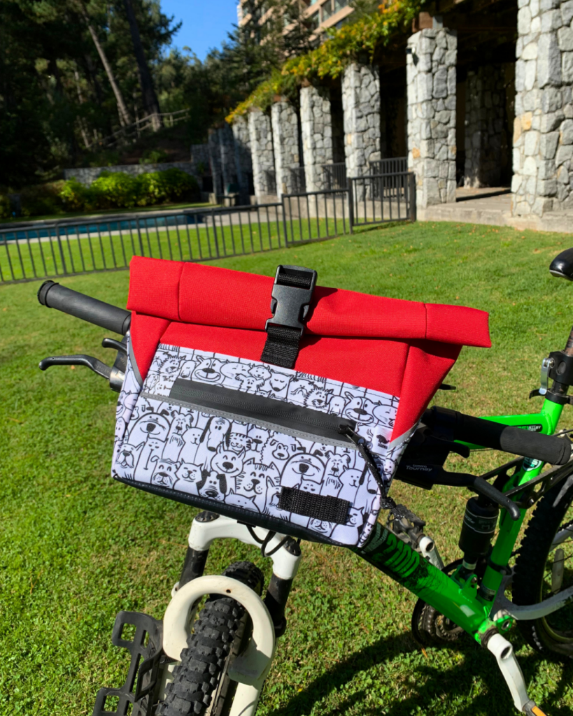Bolso bikepacking manubrio para bicicleta 8 litros Kumbe